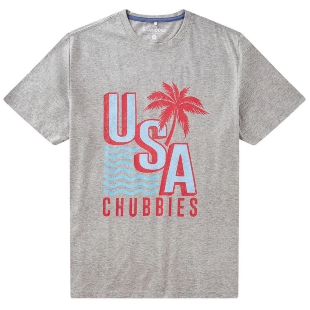 Chubbies The Chub-Spangled Banner Graphic T Shirt Mens